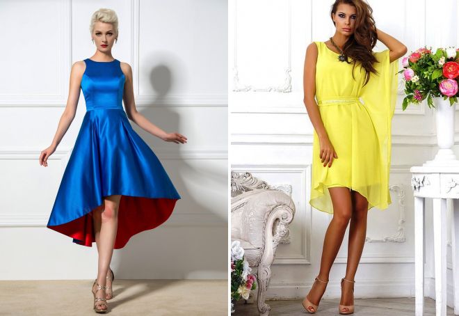 асимметричные коктейльные платья на лето асимметричные коктейльные платья на лето
