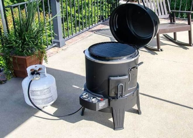 газовая коптильня газовая коптильня