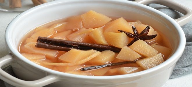 компот из японской айвы компот из японской айвы