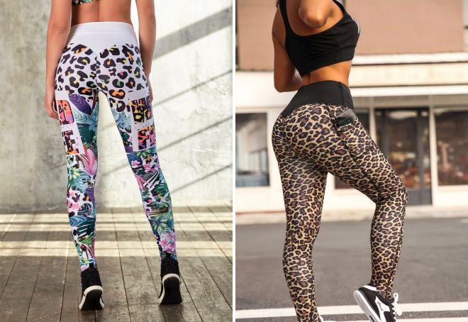 леопардовые лосины леопардовые лосины