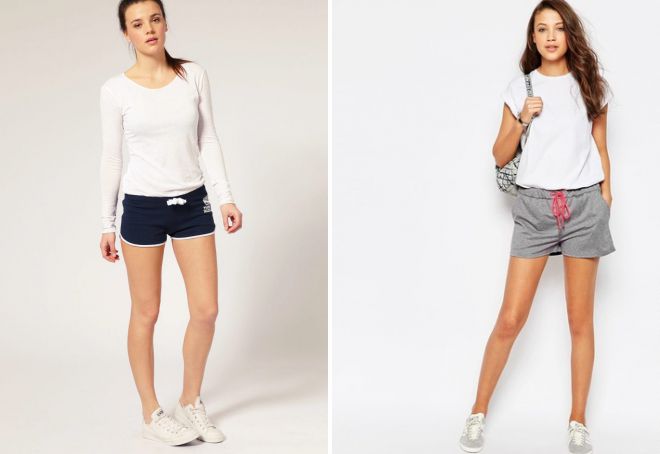 спортивные трикотажные шорты спортивные трикотажные шорты