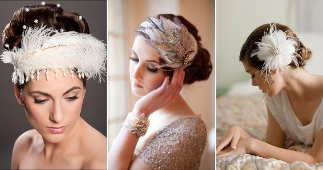 свадебный венок с перьями свадебный венок с перьями