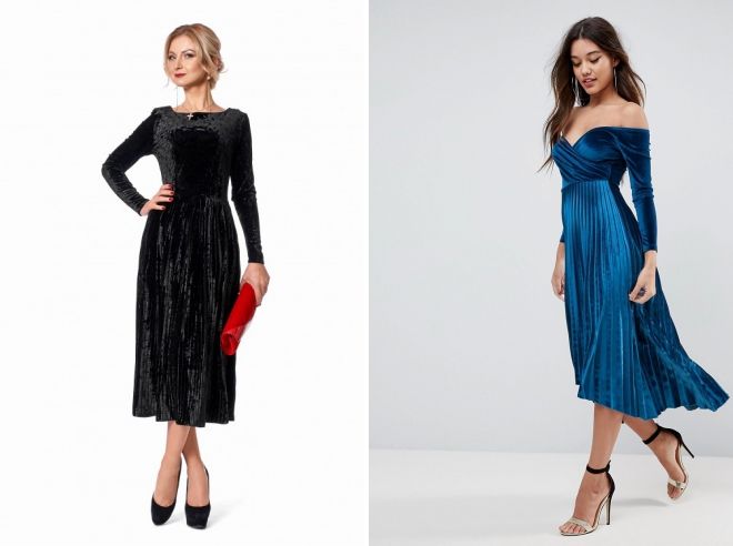 бархатное платье миди бархатное платье миди