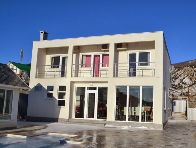 двухэтажный современный гостевой домик двухэтажный современный гостевой домик