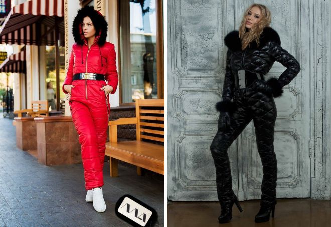 модные женские зимние комбинезоны модные женские зимние комбинезоны