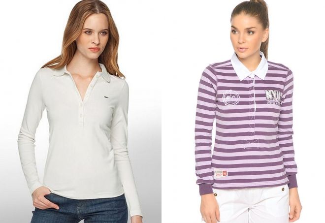 рубашка поло с длинным рукавом рубашка поло с длинным рукавом