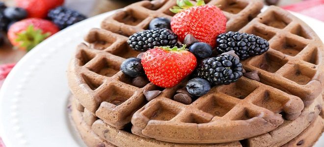 шоколадные венские вафли шоколадные венские вафли