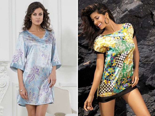 туника из натурального шелка туника из натурального шелка