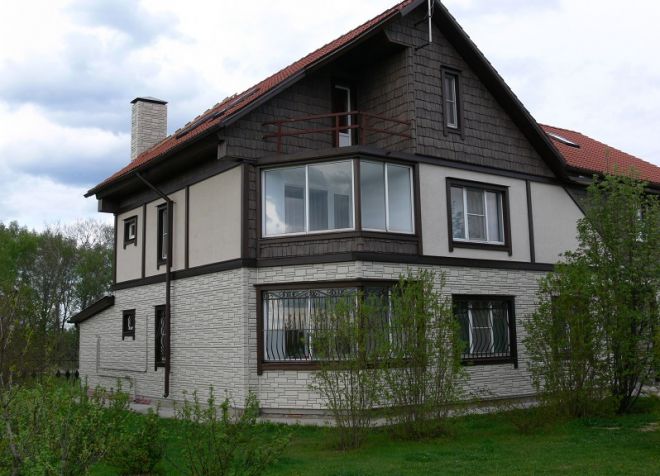 фасады домов сайдингом под камень фасады домов сайдингом под камень