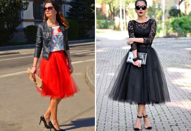 многослойная юбка из фатина многослойная юбка из фатина