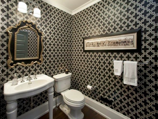 отделка ванной комнаты обоями отделка ванной комнаты обоями