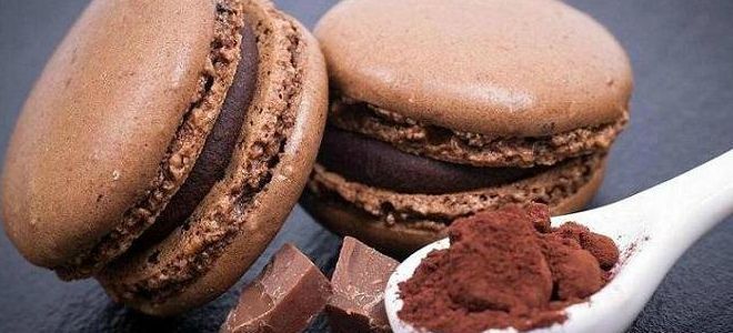 шоколадные макаруны шоколадные макаруны