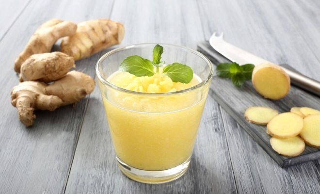 Смузи с имбирем для похудения Смузи с имбирем для похудения