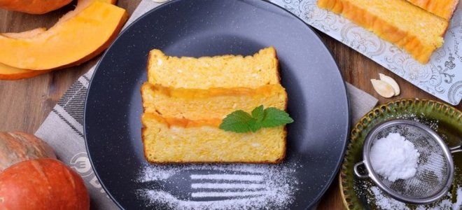 фото7 творожная запеканка с тыквенным пюре