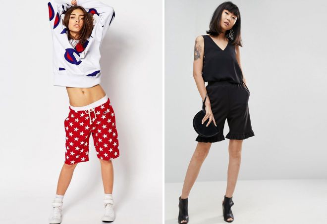 удлиненные трикотажные шорты удлиненные трикотажные шорты