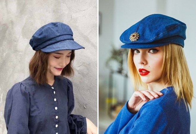 джинсовая кепка джинсовая кепка