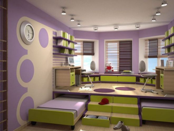 Встроенная мебель для мальчика Встроенная мебель для мальчика