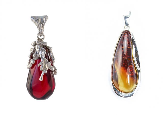янтарные кулоны в серебре янтарные кулоны в серебре