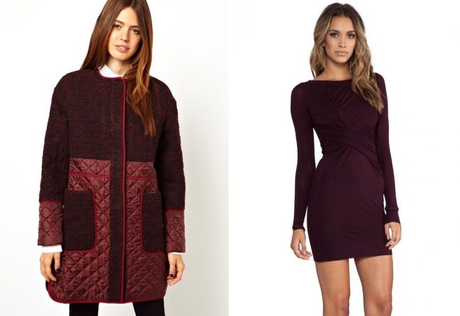 баклажановый цвет в одежде баклажановый цвет в одежде