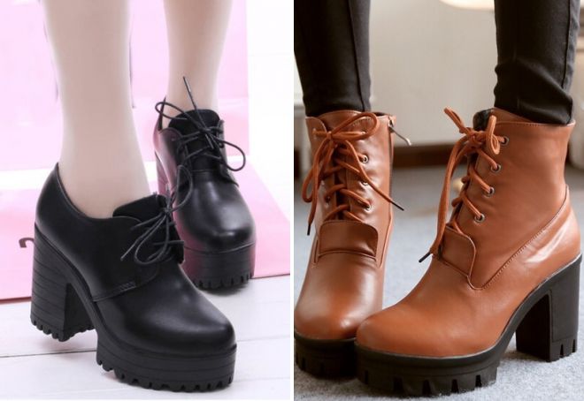 ботильоны на толстом невысоком каблуке ботильоны на толстом невысоком каблуке