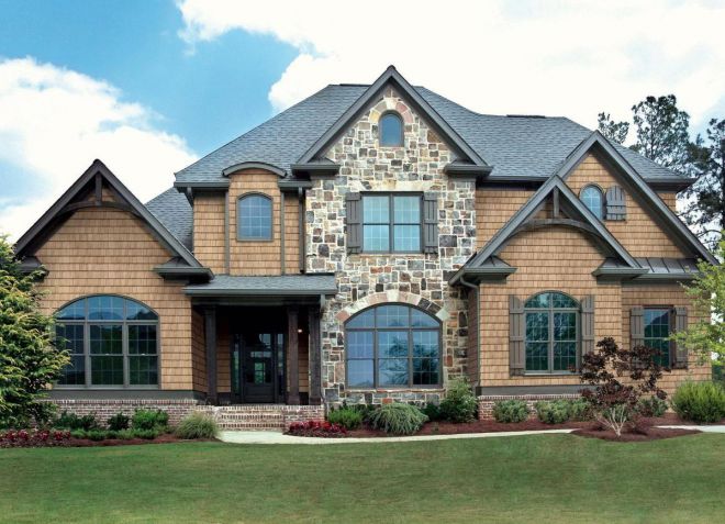 комбинированный сайдинг на фасаде комбинированный сайдинг на фасаде