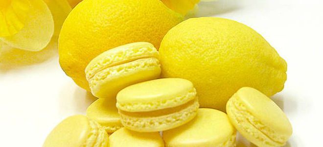 лимонные макаруны лимонные макаруны