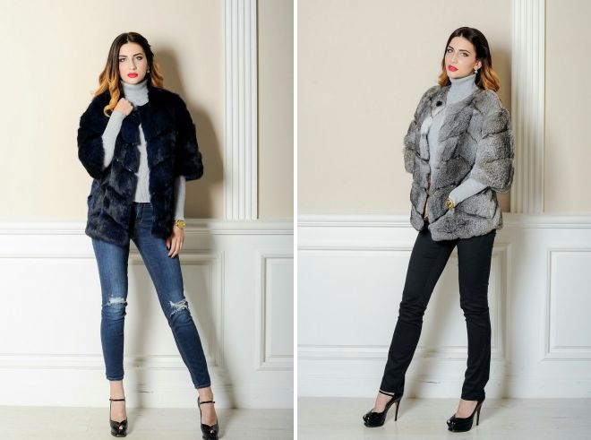 полушубок из кролика полушубок из кролика