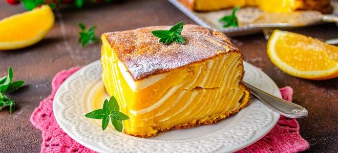 фото9 творожная запеканка с тыквой на кефире