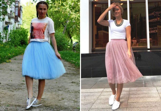 юбка пачка с кедами юбка пачка с кедами