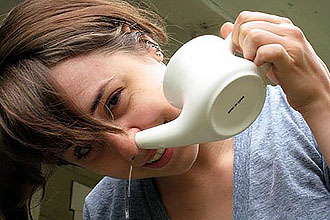 Промывание носа Как убрать заложенность