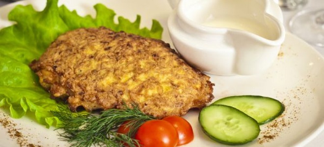 куриное филе в картофельном кляре