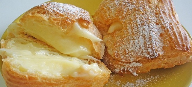 Начинка для заварных пирожных