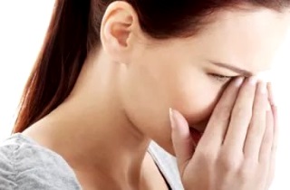 Сильное давление в области глаз говорит об обострении гайморита Симптомы острого гайморита