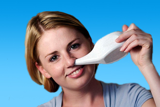 Сосуд для промывания носовой полости Промывание носовой полости