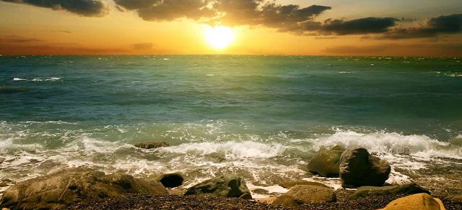 приснилось море