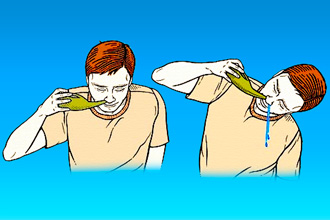 Промывание носа солью Промывание носовых полостей