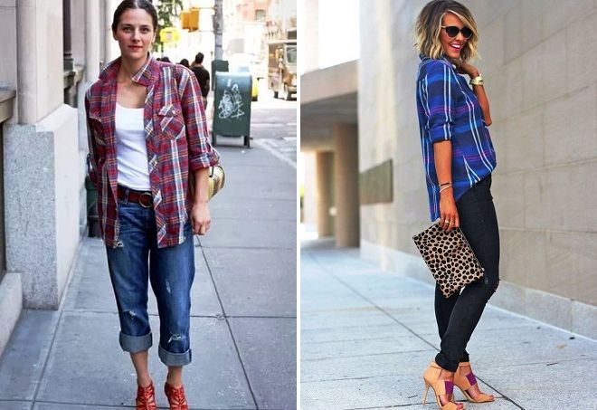 образы с рубашкой в клетку