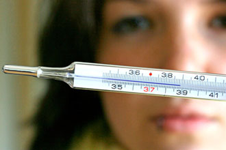 Температура при ангине Температура при ангине