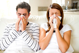 Заболевшие насморком Больные ринитом