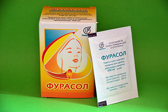 Препарат "Фурасол" Растворы для полоскания