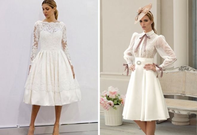 свадебные платья с рукавами 16