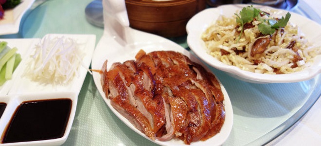 утка по-пекински из грудок