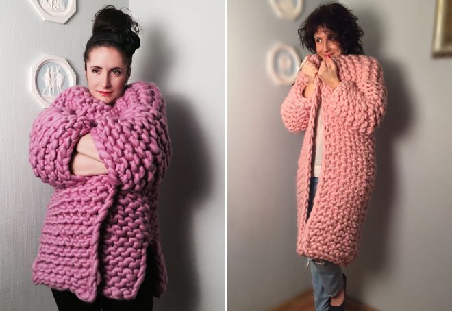вязаные кардиганы 11