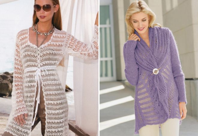 вязаные кардиганы 13