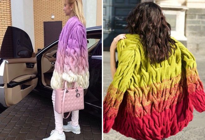 вязаные кардиганы 15