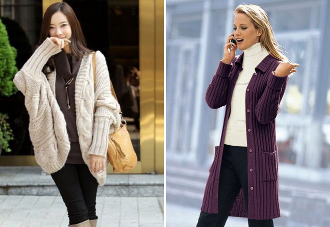 вязаные кардиганы 3